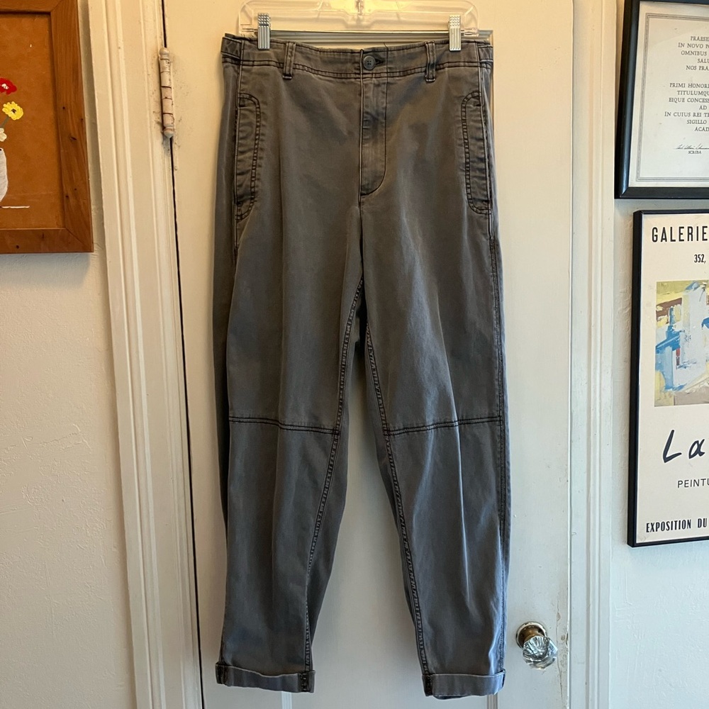 Old Navy Gray Cargo Pants